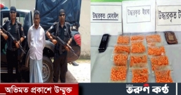 ফরিদপুরে ৪৮৯০টি ইয়াবাসহ মাদক ব্যাবসায়ী আটক
