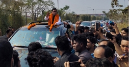 জাজিরায় সাবেক এমপি বিএম মোজাম্মেল হকের আগমনে জনতার ঢল