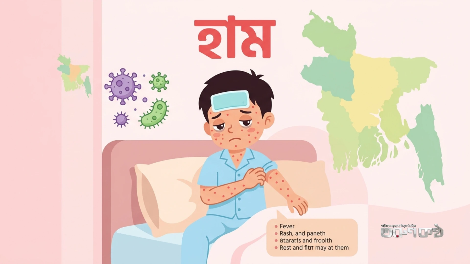 ২৪ ঘণ্টায় হামের উপসর্গে ৭ শিশুর মৃত্যু, আক্রান্ত ১,০৩১