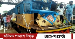 গাছের সাথে ট্রেনের ধাক্কা বড় দুর্ঘটনা থেকে বাঁচল যাত্রীরা