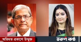 বিএনপি নেত্রী নিপুণের মুক্তি দাবি ফখরুলের