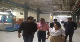 ওয়ালটন কারখানা পরিদর্শন করলেন বিজ্ঞানী দম্পতি