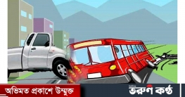 যশোরে বাস-পিকআপের মুখোমুখি সংঘর্ষ: নিহত ১