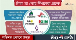 দুর্বল পাঁচ ব্যাংক যেন গ্রাহকের দুঃস্বপ্ন