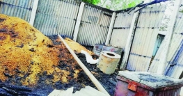 ভূঞাপুরে বৈদ্যুতিক মিটারের আগুনে পুড়ল ১০০ মণ ধান