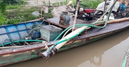 চরভদ্রাসনে অবৈধ ড্রেজার জব্দ ও জরিমানা,ধরাছোয়ার বাইরে মূল হোতারা