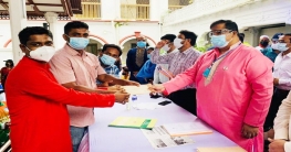 ক্রীড়া মন্ত্রণালয় কর্তৃক শিক্ষা প্রতিষ্ঠানে সহায়তার চেক প্রদান