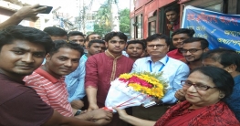 কবি নজরুল সরকারি কলেজে বিআরটিসি বাস উদ্বোধন 