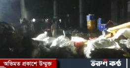 গাজীপুরে প্লাস্টিক কারখানায় আগুন