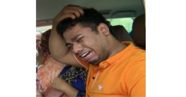 কান্নায় ভেঙে পড়লেন এরিক এরশাদ