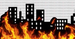 কারওয়ান বাজারে হার্ডওয়্যার মার্কেটে আগুন