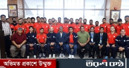 নেপাল থেকে বিশেষ বিমানে দেশে ফিরলেন ফুটবলাররা