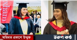 ইংল্যান্ডে গ্র্যাজুয়েশন শেষ করলেন ভাবনা