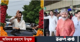 রণবীরকে বরণে ক্রেন থেকে পড়ল বিশালাকৃতির মালা!