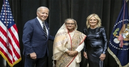 জো বাইডেনকে বাংলাদেশে সফরের আমন্ত্রণ জানিয়েছেন শেখ হাসিনা জো বাইডেনকে বাংলাদেশে সফরের আমন্ত্রণ জানিয়েছেন শেখ হাসিনা