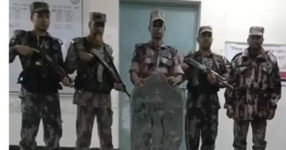নীলফামারী(৫৬ বিজিবি) কর্তৃক ৯৫.৮০০ কেজি কষ্টি পাথরের মূর্তি উদ্ধ