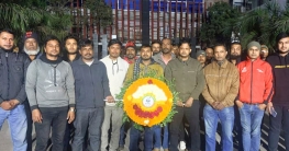 ৫১তম মহান বিজয় দিবসে রাজশাহী বরেন্দ্র প্রেসক্লাবের শ্রদ্ধা নিবেদন