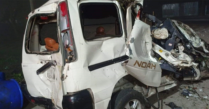 হবিগঞ্জে ঘন কুয়াশায় ৪ গাড়ির সংঘর্ষ, নিহত ৩