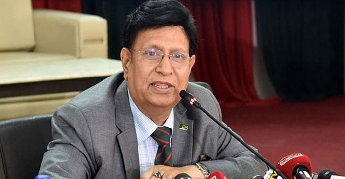 পররাষ্ট্রমন্ত্রী ডা. এ কে আব্দুল মোমেন
