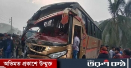 ফরিদপুরে দুই বাসের মুখোমুখি সংঘর্ষে আহত :১০