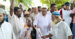 তিতাসে ৩১ দফা বিতরনে ব্যাস্ত ইন্জিনিয়ার আঃ মতিন খান