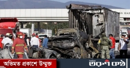 ট্রাকের ধাক্কায় দুমড়ে গেল ৬টি গাড়ি, নিহত ১৯