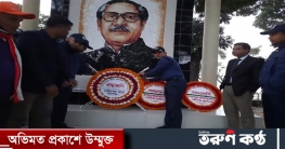শহীদ বুদ্ধিজীবী দিবসে বঙ্গবন্ধু ম্যুরালে পুষ্পস্তবক অর্পণ ও আলোচন