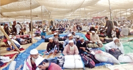 প্রস্তুত ইজতেমার ময়দানে আসতে শুরু করেছেন দেশ-বিদেশের মুসল্লিরা