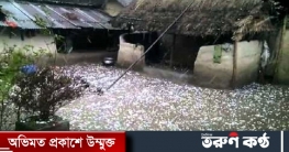 কোথাও কোথাও শিলাবৃষ্টি হতে পারে