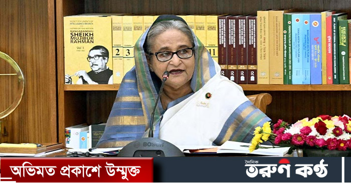 নতুন শ্রমবাজার খোঁজার নির্দেশ প্রধানমন্ত্রীরগণভবনে ‘প্রবাসী কল্যাণ ও বৈদেশিক কর্মসংস্থান’ বিষয়ক জাতীয় স্টিয়ারিং কমিটির সভায় সভাপতিত্ব করেন প্রধানমন্ত্রী শেখ হাসিনা