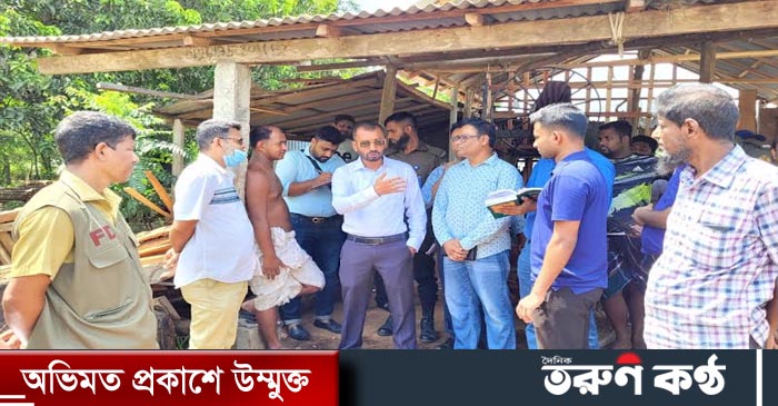 গাজীপুর সদর উপজেলার ভাওয়াল মির্জাপুর পূর্ব ডগরী এলাকায় অবৈধভাবে স’মিল পরিচালনার অভিযোগে আনোয়ার হোসেন মন্ডল নামে এক ব্যক্তিকে দুই মাসের কারাদণ্ড ও দুই হাজার টাকা জরিমানা করেছেন ভ্রাম্যমাণ আদালত।