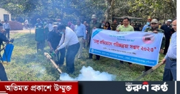 চাঁপাইনবাবগঞ্জে ডেঙ্গু প্রতিরোধ ও পরিস্কার-পরিচ্ছন্নতা সপ্তাহ’র