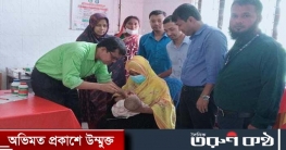 লালমাইয়ে ভিটামিন ‘এ’ ক্যাপসুল পেল ৪০ হাজার শিশু