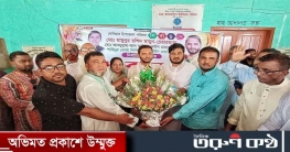 দেবিদ্বারে ফুলেল শুভেচ্ছায় সিক্ত নবনির্বাচিত উপজেলা চেয়ারম্যান