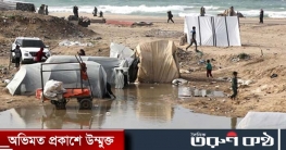 ভারী বর্ষণে ফিলিস্তিনিদের আশ্রয় শিবির প্লাবিত, রোগ ছড়ানোর শঙ্কা