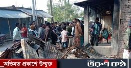 মান্দায় এক ব্যাবসায়ীর গোডাউন পুড়ে ছাই; ৬ লক্ষাধিক টাকার ক্ষয়ক্ষতি