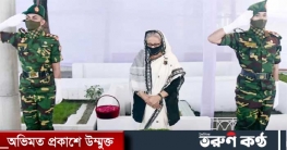 বনানী কবরস্থানে শহীদদের প্রতি প্রধানমন্ত্রীর শ্রদ্ধা