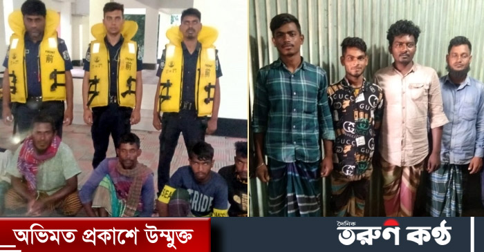 চাঁদপুরে পদ্মা-মেঘনার অভয়াশ্রম এলাকায় নিষেধাজ্ঞা অমান্য করে জাটকা ধরার অপরাধে আটক ১০ জেলের মধ্যে আটজনকে এক মাস করে বিনাশ্রম কারাদণ্ড দিয়েছেন ভ্রাম্যমাণ আদালত।  