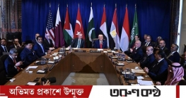 গাজা ইস্যুতে ট্রাম্পকে শান্তির বার্তা দিলেন আরব-ইসলামিক নেতারা