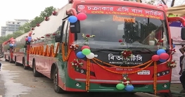 রাজধানীর উত্তরায় চক্রাকার বাস সার্ভিস চালু রাজধানীর উত্তরায় চক্রাকার বাস সার্ভিস চালু