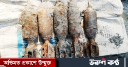 কুমিল্লায় অবিস্ফোরিত ৫টি মর্টার শেল উদ্ধার