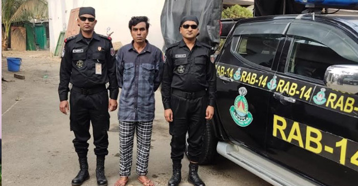 আসামী নুর মোহাম্মদ (৪৫) কে দীর্ঘ ২৩ পর গ্রেফতার করেছে RAB-14, সিপিএসসি