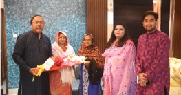 রাষ্ট্রপতি‘র সহধর্মিণী রাশিদা খানমের সাথে রাসিক মেয়র সাক্ষাৎ