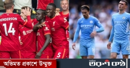 ম্যান সিটির হোঁচট, বড় জয়ে শীর্ষে লিভারপুল
