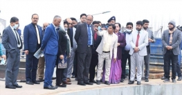 চামড়া শিল্পনগরী পরিদর্শন করলেন প্রধানমন্ত্রীর মুখ্য সচিব