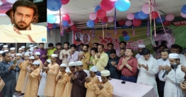 এতিমদের নিয়ে শেখ তন্ময়ের জন্মদিন পালন