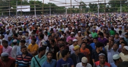 পল্লীবন্ধুর শেষ জানাজায় জনস্রোত