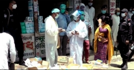 বরিশালে ৪টি ফার্মেসি থেকে ২লাখ টাকার নকল ওষুধ ও স্যানিটাইজ উদ্ধার