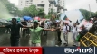চাকরিচ্যুত বিডিআর সদস্যদের ওপর জলকামান-সাউন্ড গ্রেনেড