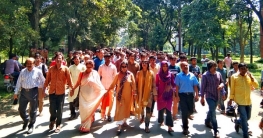 উপাচার্যের পদত্যাগ দাবিতে জাবিতে আজও বিক্ষোভ